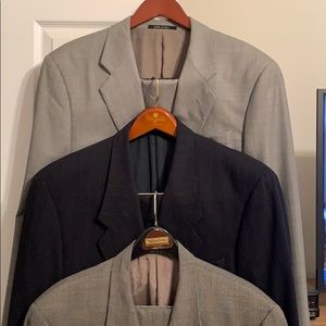 Three Giorgio Armani “Le Collezioni” suits